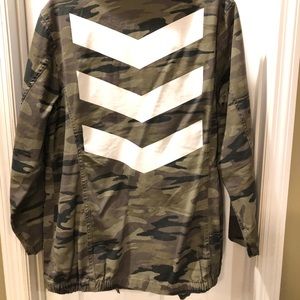 Casual & cool green Utility jacket